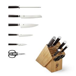 Shun Classic Essential Knife Block, Set of 7