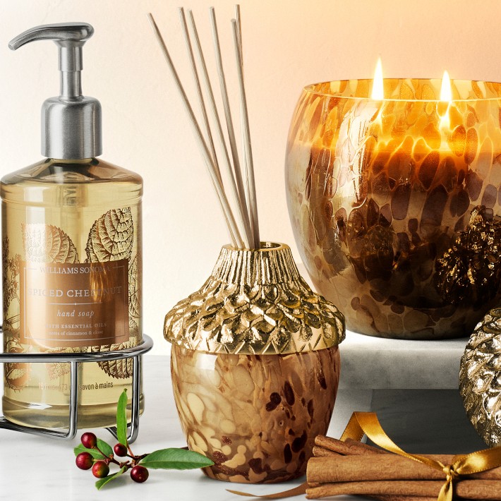 Williams Sonoma Spiced Chestnut Hand Soap & Hand Lotion - Classic