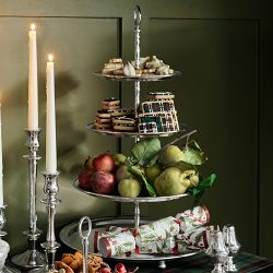 Heirloom Silver 4-Tiered Stand