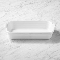 Emile Henry Potter Rectangular Baker, Solid White