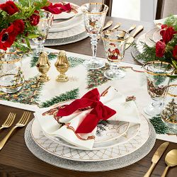 Holiday Trees Table Runner