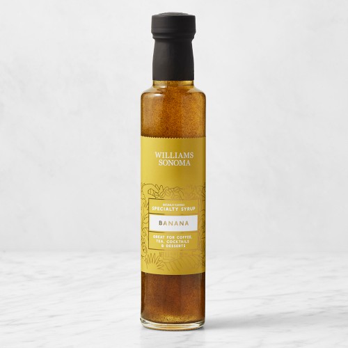 Williams Sonoma Coffee Syrup, Banana, Set of 2