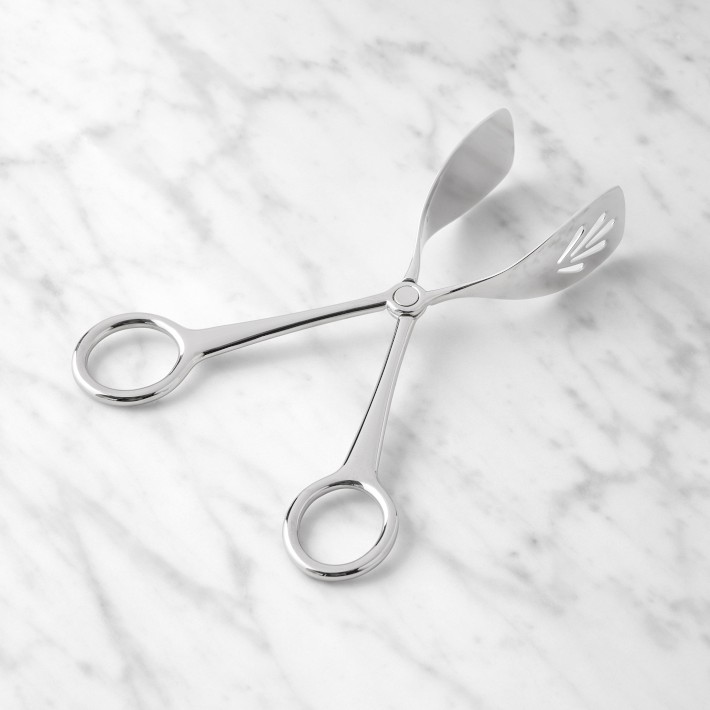 Robert Welch ステンレス製　トレー 【Ｊ3】 Robert Welch Kingham Scissor Handle Tongs | Williams Sonoma