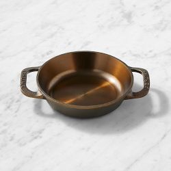 Smithey Seasoned Cast Iron Dual Handle Skillet, 6"
