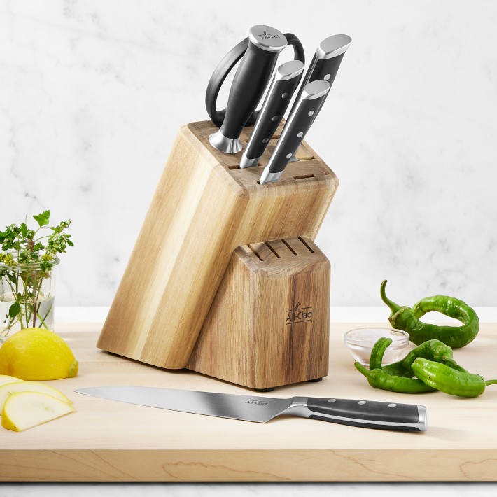 【Elkington】アールデコ ディナーセット 6名用44本組 ケース All-Clad Knife Block, Set of 7 | Williams Sonoma