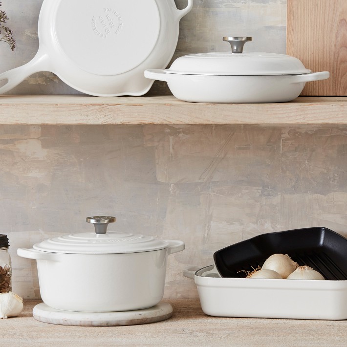 LE CREUSET スキレット ホワイト 26cm Le Creuset Signature Dutch Oven | Williams Sonoma