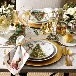 Holiday Trees Table Runner