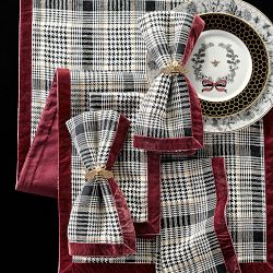 Harley Plaid Table Runner