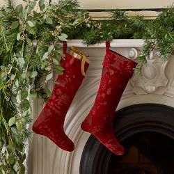 Josh Young x Williams Sonoma Home Chenille Stocking