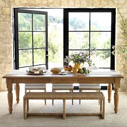 Harvest Extendable Rectangular Dining Table (72"-116")