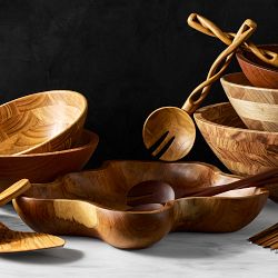 Live Edge Teak Bowls