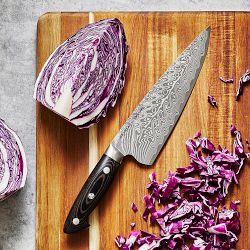 Zwilling Bob Kramer Damascus Steel Chef's Knife, 8"