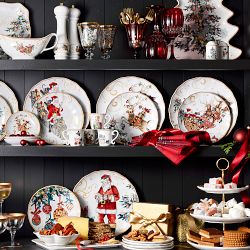 'Twas the Night Before Christmas Figural Tree Platter
