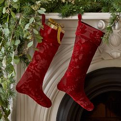 Josh Young x Williams Sonoma Home Chenille Stocking