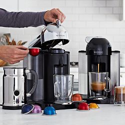 Nespresso Vertuo Coffee Maker &amp; Espresso Machine by Breville with Aeroccino