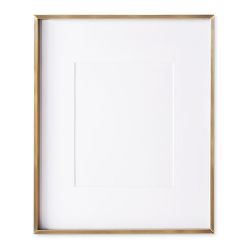 Antique Brass Gallery Picture Frames