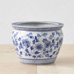 Chinoiserie Ceramic Planter, Large