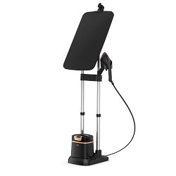 Rowenta IXEO All-in-One Iron and Steamer with Smart Ironing Board, Black