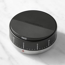 Analog Kitchen Timer, Mechanical, 60-Minute