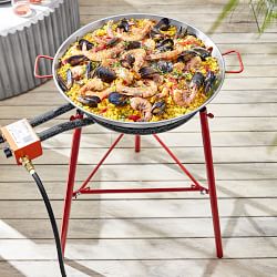 La Paella Model 400 Burner Set with 20" Pan