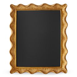 OPEN BOX: Aerin Gold Scalloped Gallery Frame, 11" X 14"