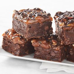 Ultimate Turtle Brownies, Serves 6-8