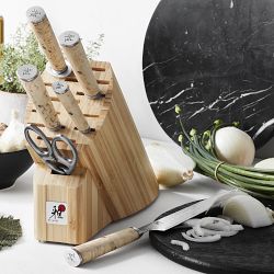 トライアルセット・サンプル miyabi Miyabi Birchwood Knife Block Set, 7-Piece | Williams Sonoma