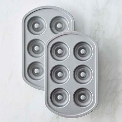 Williams Sonoma Nonstick Doughnut Pans, Set of 2