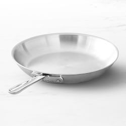 All-Clad D5® Polished Stainless-Steel Fry Pan, 12"