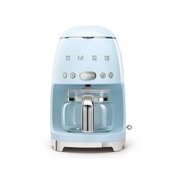 SMEG Drip Coffee Maker, Pastel Blue