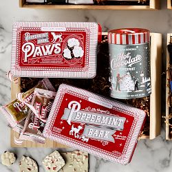 Peppermint Bark Gift Crate