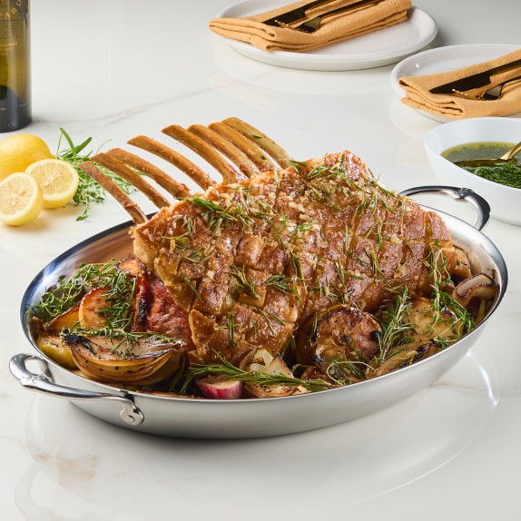 Hestan Provisions Oval Gratin Roaster | Williams Sonoma