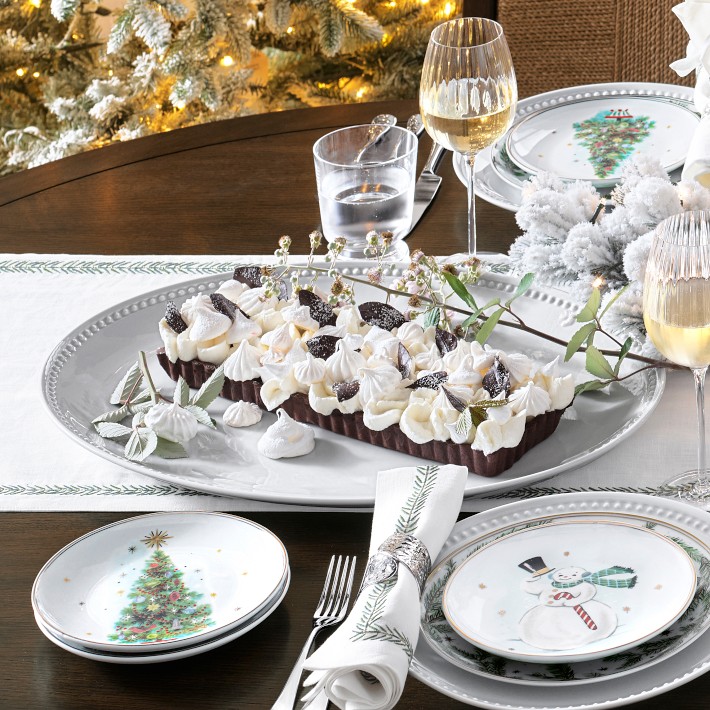 Jeff Leatham Holiday Appetizer Plates | Williams Sonoma