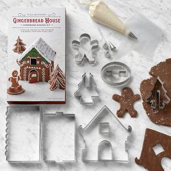 Williams Sonoma Holiday Gingerbread House Cookie Kit