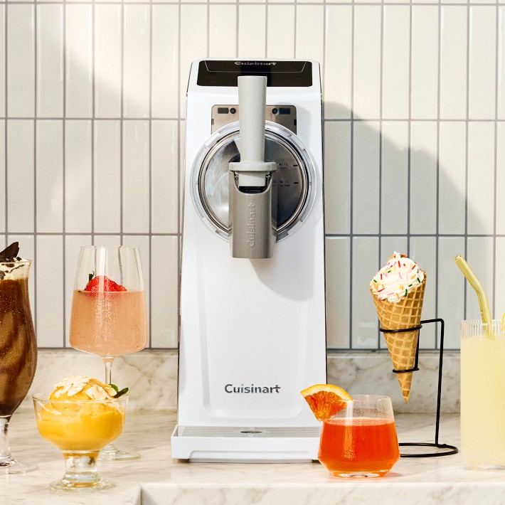 Cuisinart 6-in-1 Slushy & Soft-Serve Maker, White