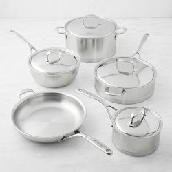 Demeyere Atlantis 7, 9-Piece Stainless-Steel Cookware Set