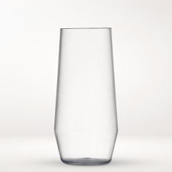 Outdoor Pure Highball Glasses, Set of 6, Clear