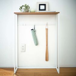 Yamazaki Home Narrow Entryway Console Table