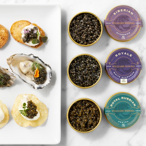 Williams Sonoma Premium Caviar Trio