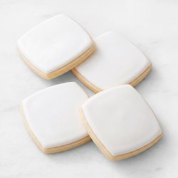 Square Iced Sugar Cookies for Ripple Maker II Pro, Set of 4