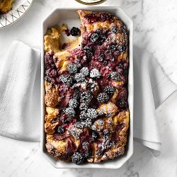 Croissant Bread Pudding, Serves 8-10