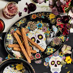 Day of the Dead Oval Platter