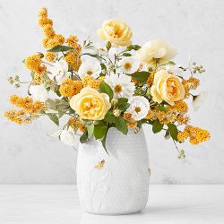 Honeycomb Porcelain Vase