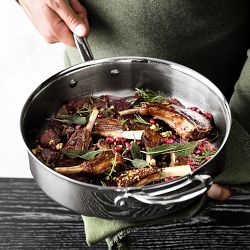 All-Clad D5® Polished Stainless-Steel Sauté Pan