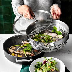 AAll-Clad NS Pro™ Ceramic Nonstick VIP: Very Iconic Pan™, 6-Qt