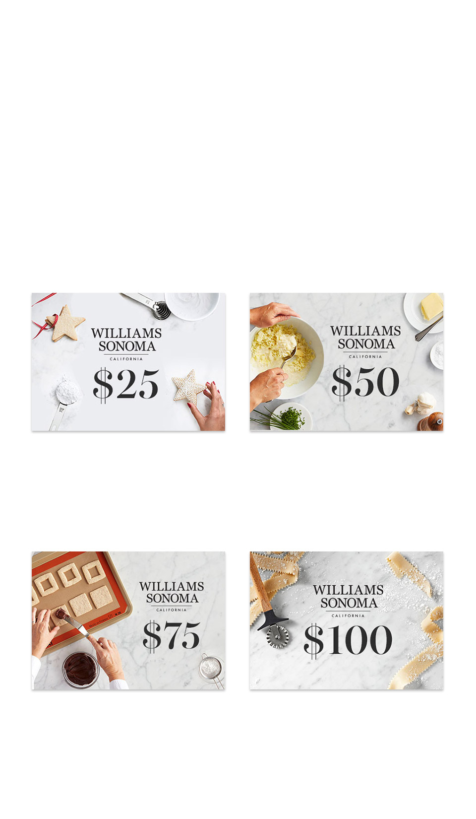 Williams sonoma gift card hotsell
