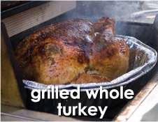 grill whole turkey