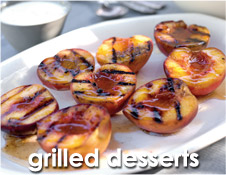 grilled desserts