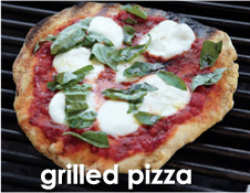 grilled pizza