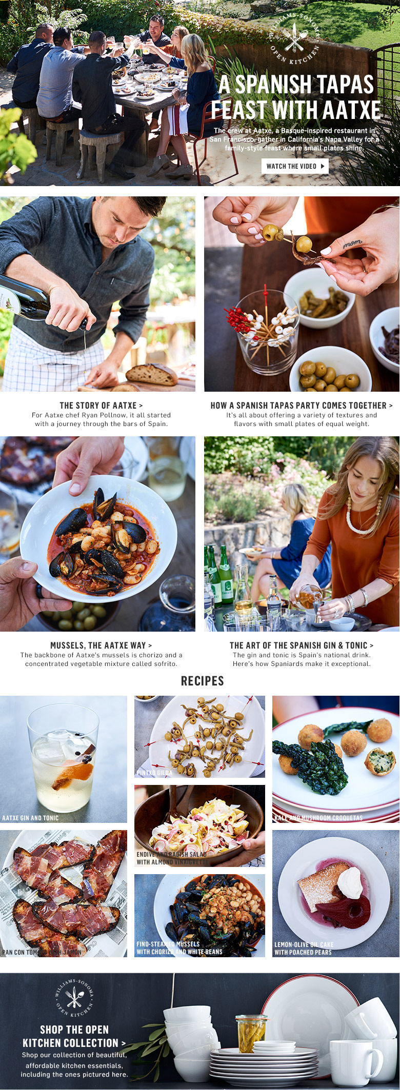 A Spanish Tapas Feast with Aatxe